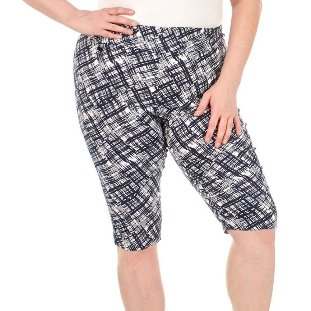🐢🐢🐢 NWT ALEX & OLIVIA WOMENS PULL ON CAPRIS SIZE 14W 🐢🐢🐢